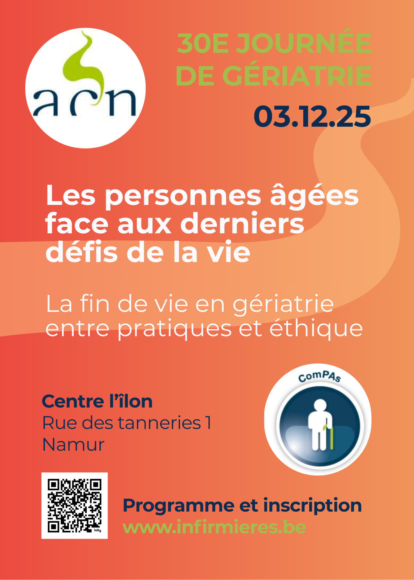 Journée de gériatrie | 03-12-2025 | SAVE THE DATE 