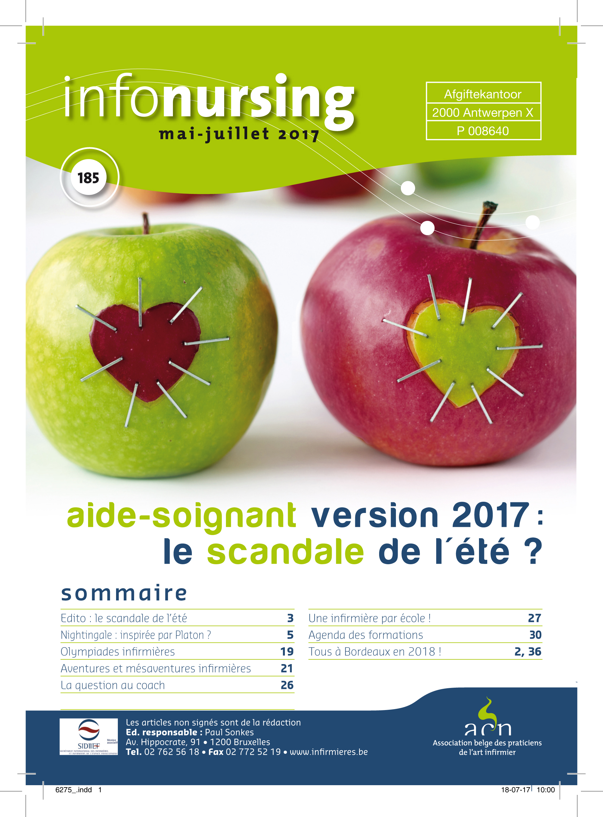Edito : Aides-soignants 2017 - le nouveau scandale de l'été ?