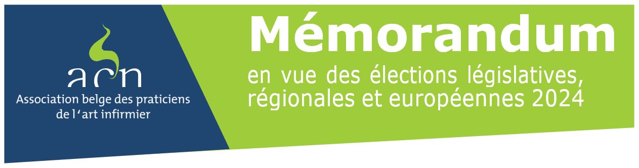 Mémorandum en vue des élections législatives, régionales et européennes 2024